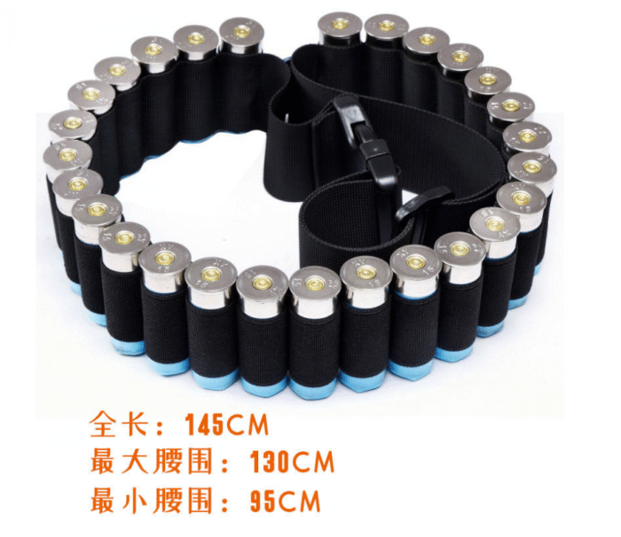 Shotgun Belt 27 rounds, ball bearing belt, shotgun Number 12 - 图片 3