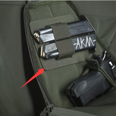 Tactical Double Mag Pouch Hook Backed Magazine and Accessories Holder
