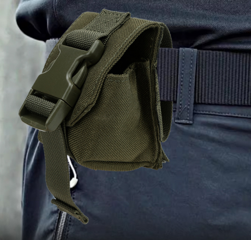 Style Single Frag Grenad Pouch Airsoft Paintball Combat Gear Molle Grenad Pouch
