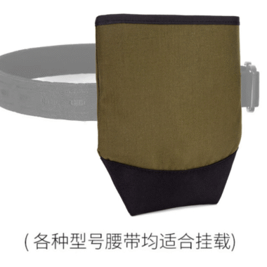 Tactical folding recovery bag, storage bag, waist magazine bullet model storage pouch, Molle strap hanging bag