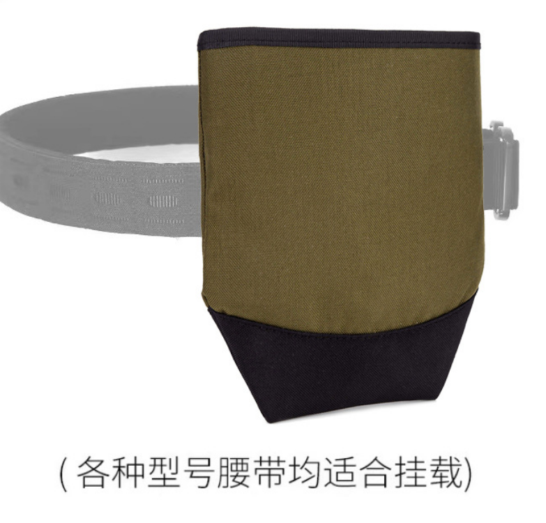 Tactical folding recovery bag, storage bag, waist magazine bullet model storage pouch, Molle strap hanging bag