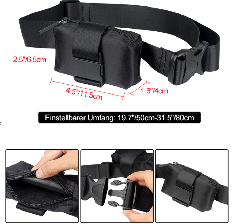 Horse Tractive Tracker Bag, Cattle/Sheep Tracker Case, GPS Tracker Collar Bag with Adjustable Strap for Collars and Harnesses (Tracker Not Included) - Image 3