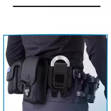 1000D Handcuff Bag, MOLLE Case/Low Profile Belt, Cuff Holster, Service Belt, Vest, Law Enforcement, Outdoor Hunting Bag