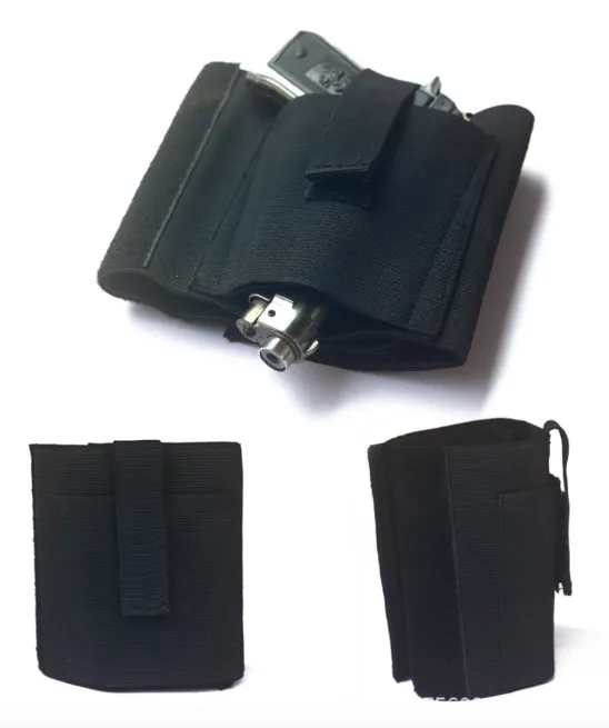 The leg band hides the gun, and the holster hides the gun on the leg. For small handguns - Image 3