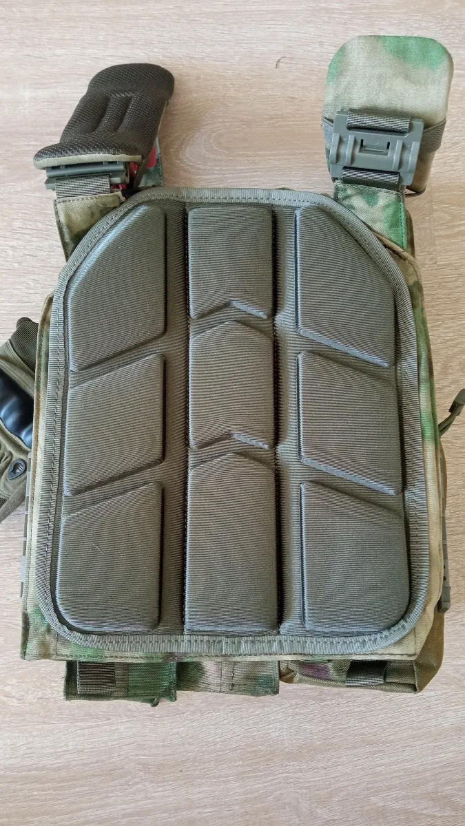 2Pcs Tactical Vest EVA Foam Padding Breathable Insert Cushion Vest Inner Liner Pad - Image 2