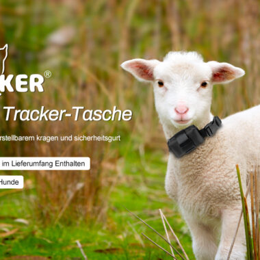 Horse Tractive Tracker Bag, Cattle/Sheep Tracker Case, GPS Tracker Collar Bag with Adjustable Strap for Collars and Harnesses (Tracker Not Included)