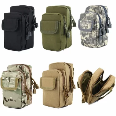 Tactical Molle Pouch EDC Waist Bag Outdoor Military Fanny Pack Phone Pocket Case