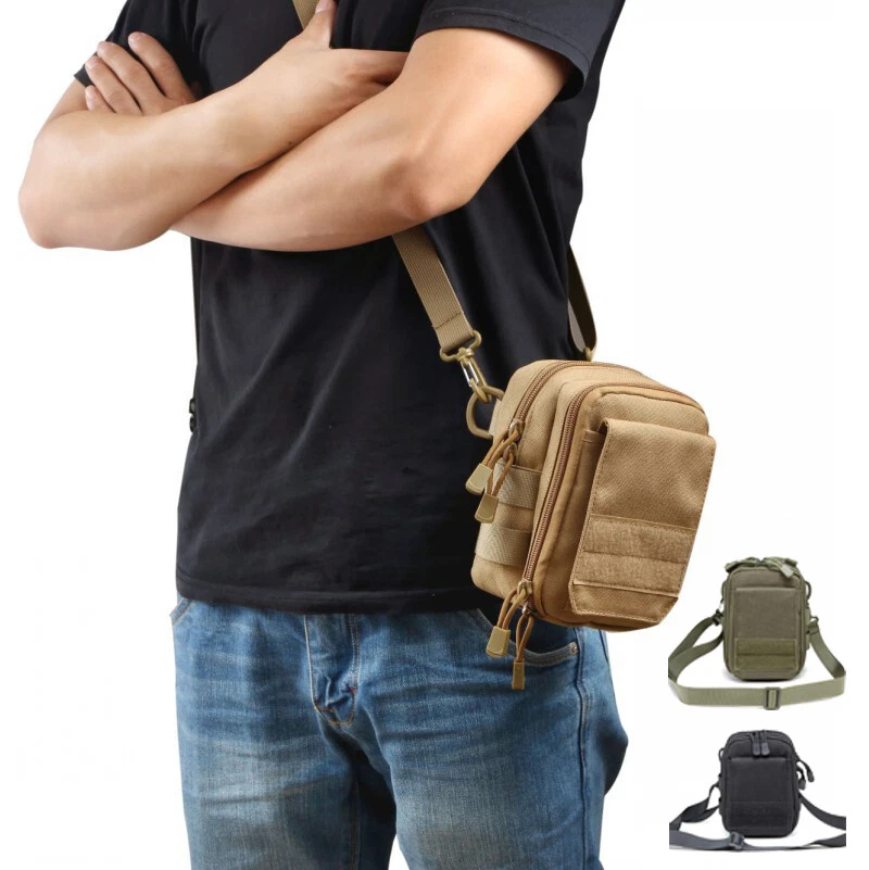 Military Tactical Shoulder Bag Storage Pack Molle Pouches Sundries Bags Durable - Image 2