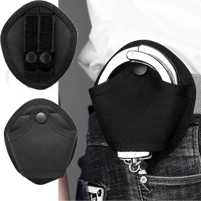 Tactical Molle Handcuff Case Bag Guard Police Cuff Holder Pouch Handcuffs Bag - 图片 2