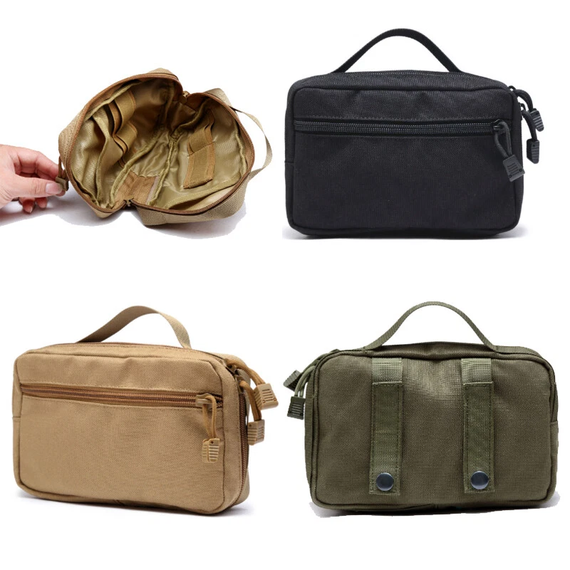 Tactical Molle Pouch, Utility EDC Pouches Gadget Organizer Multifunction Outdoor Waist Pack Tools Pocket Military Medical EMT Pouch with Carry Handl - Image 2