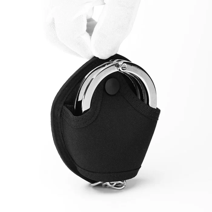 Tactical Molle Handcuff Case Bag Guard Police Cuff Holder Pouch Handcuffs Bag