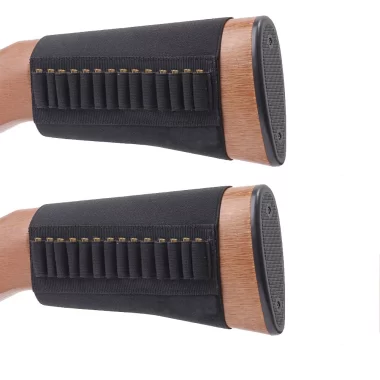 14 Rounds Buttstock Stock Ammo Holder Elastic Rifle Holder for .22 Ruger 10/22