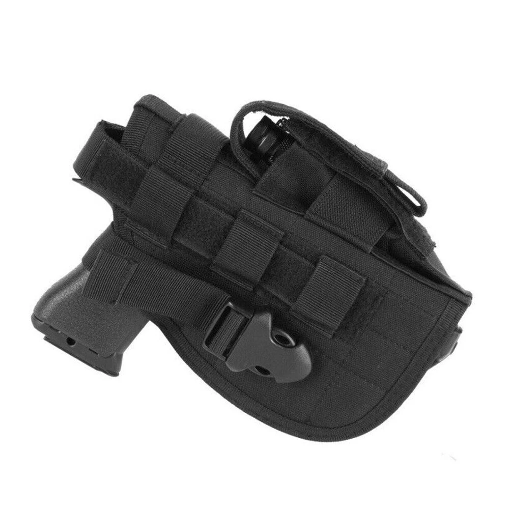 Tactical Molle Right Hand Pistol Holster Fits Gun with Laser or product detail 14