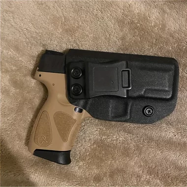 Right-Handed 9mm Taurus G2C IWB Holster - Adjustable Cant, Sweat-Proof & Waterproof Concealed Carry Waistband for Perfect Fit