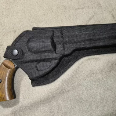 1pc Oxford Cloth/PU Material Revolver Case Waist Leg Interchangeable Gun Case Short Tactical Quick Draw Case