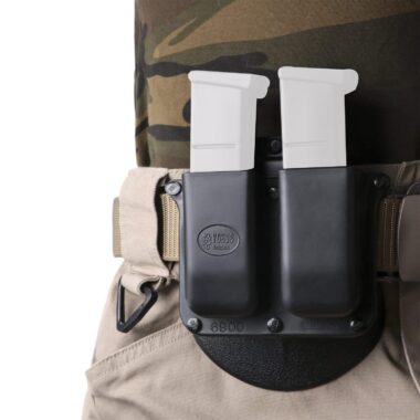 Fobus Paddle Holster Glock 17/19/22/23/31/32/34/35 Dual Magazine Pouch