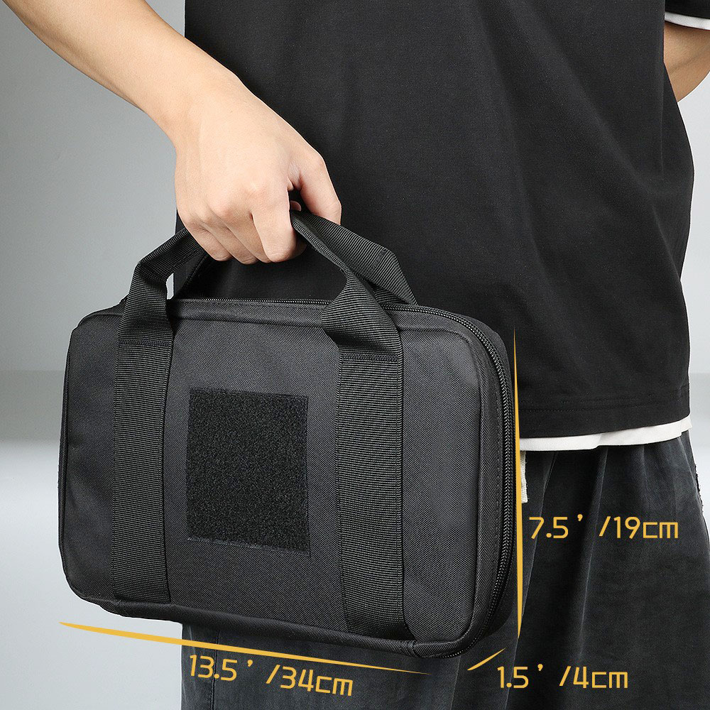 Universal padded bags for gun/swivel, 35CM, 30CM, for GL17 P99 CZ P09, lightweight magazine storage bag, portable functional bag - Image 2