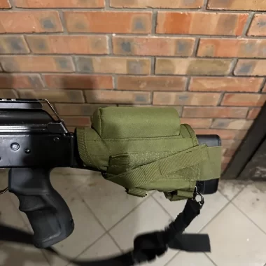 Rifle Riser Rifle Stock Cover Cartridge Holder Bullet Bag Cheek Rest Pouch Shotgun Shell Holder