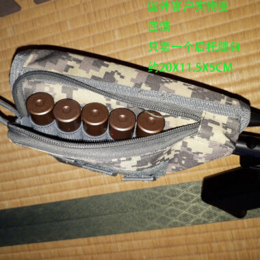 Tactical Rifle Shotgun Cheek Rest Buttstock Shell Holder Ammo pouch Carrier