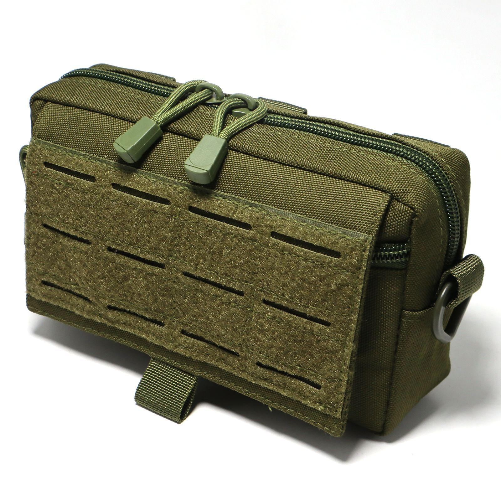 Molle Admin Tactical Bag, EDC Tool Bag with Laser Cut, Horizontal Modular Bags - Image 2