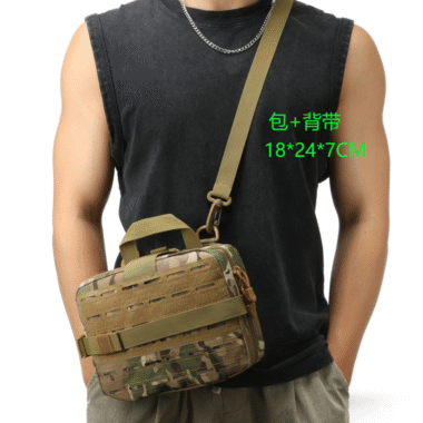 Laser Cut Belt Pouch Large Military Police Airsoft Hunting MOLLE