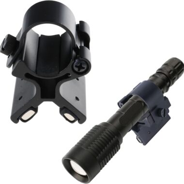 Flashlight Holder Magnetic Flashlight Mount Holder Stand for 25.4mm Diameter Flashlight Flalight Mounting Bracket