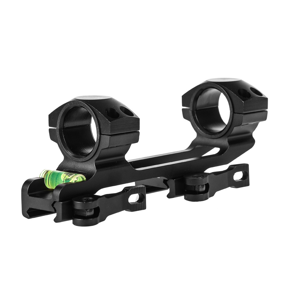 One Piece Quick Detach Scope Mounts 25.4mm/30mm Scope Rings Bubble Level Weaver High Hunting Scope Rings For 20mm Picatinny Rail - Image 2