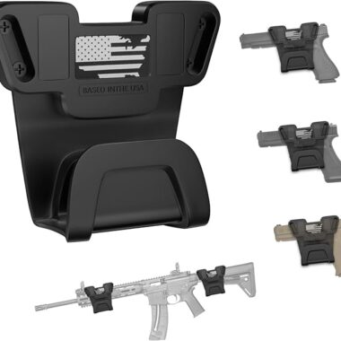 Magnetic Car Gun Mount Gun Holder Rack Safety Trigger Guard Protection