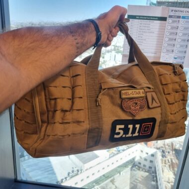 35L Military Tactical Duffle Bag For Men Sport Gym Bag Fitness Tote Travel Duffle Bag Training Workout Bag With Shoe Compartment Basketball Football Weekender Bag