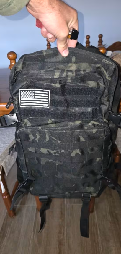 45L Military Tactical Backpacks, 3 Day Assault Pack, Large Army Bug Out Bag With Molle System for Men and Women Camping, Hiking Trekking Rucksack - Image 2
