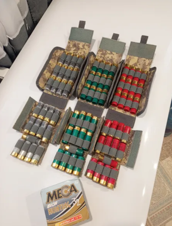 Tactical Molle Shell Ammo Holder 25 Round 12GA Shotgun-Magazine Pouch Waist Belt - Image 3