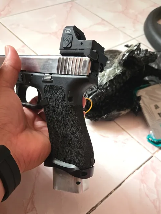 GLOCK 17 Series Universal Rear Si-ght Mount Plate Base Tactical Red D-ot Adapter Fits G Series All Models G17-39 - Image 2