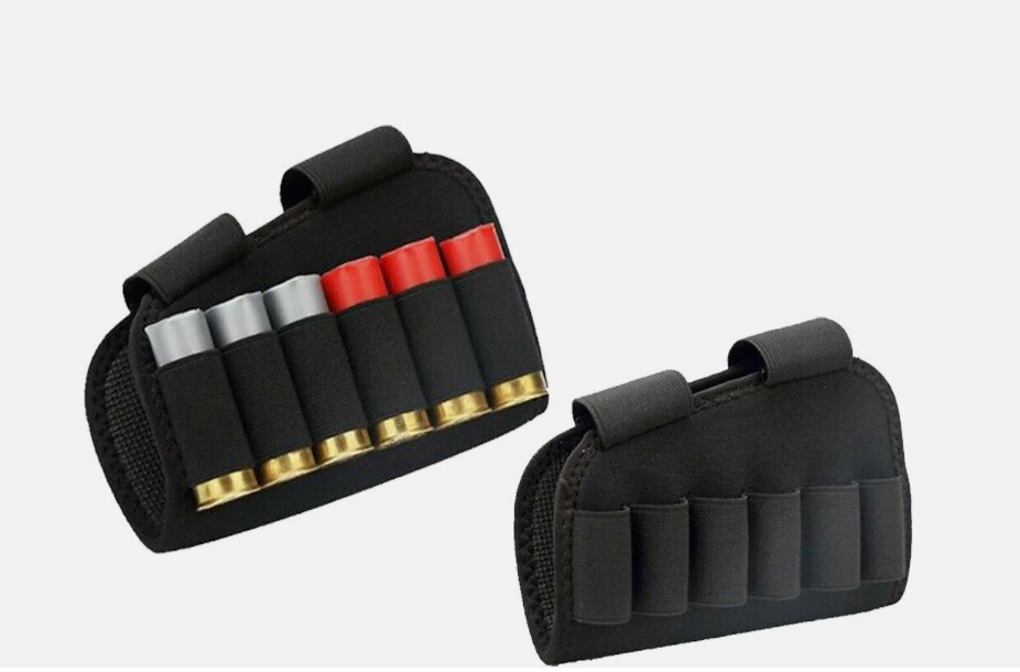 12/15/16/20 Gauge Outdoors Hunting Buttstock Shell Holder Pouch Holster Neoprene - Image 2