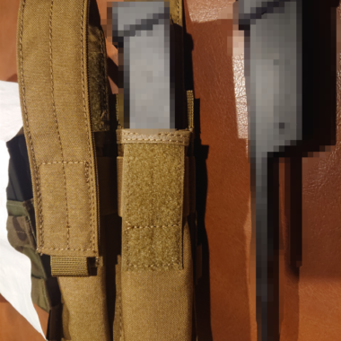 1000D Nylon MP5 MP7 arp9 KRISS Triple Magazine Pouch Tactical Rifle Modular Molle SMG Mag Pouch Carrier For Hunting Airsoft