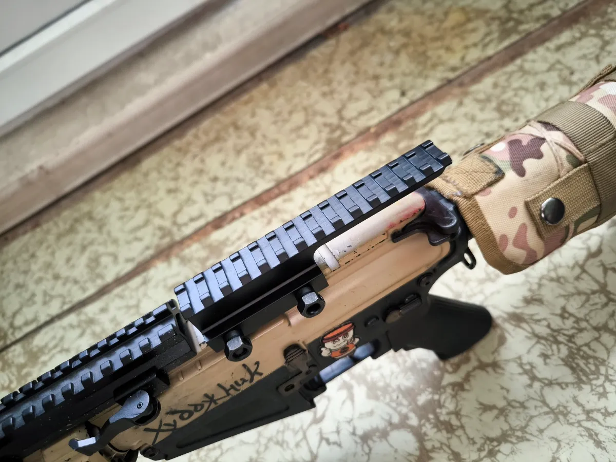 Transition rail from 'Weaver' to 'Weaver' 145mm with offset/quick-release - Image 2