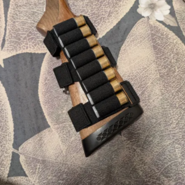 Tactical patch cartridge pouch with Velcro calibers 12/15/16/20GA