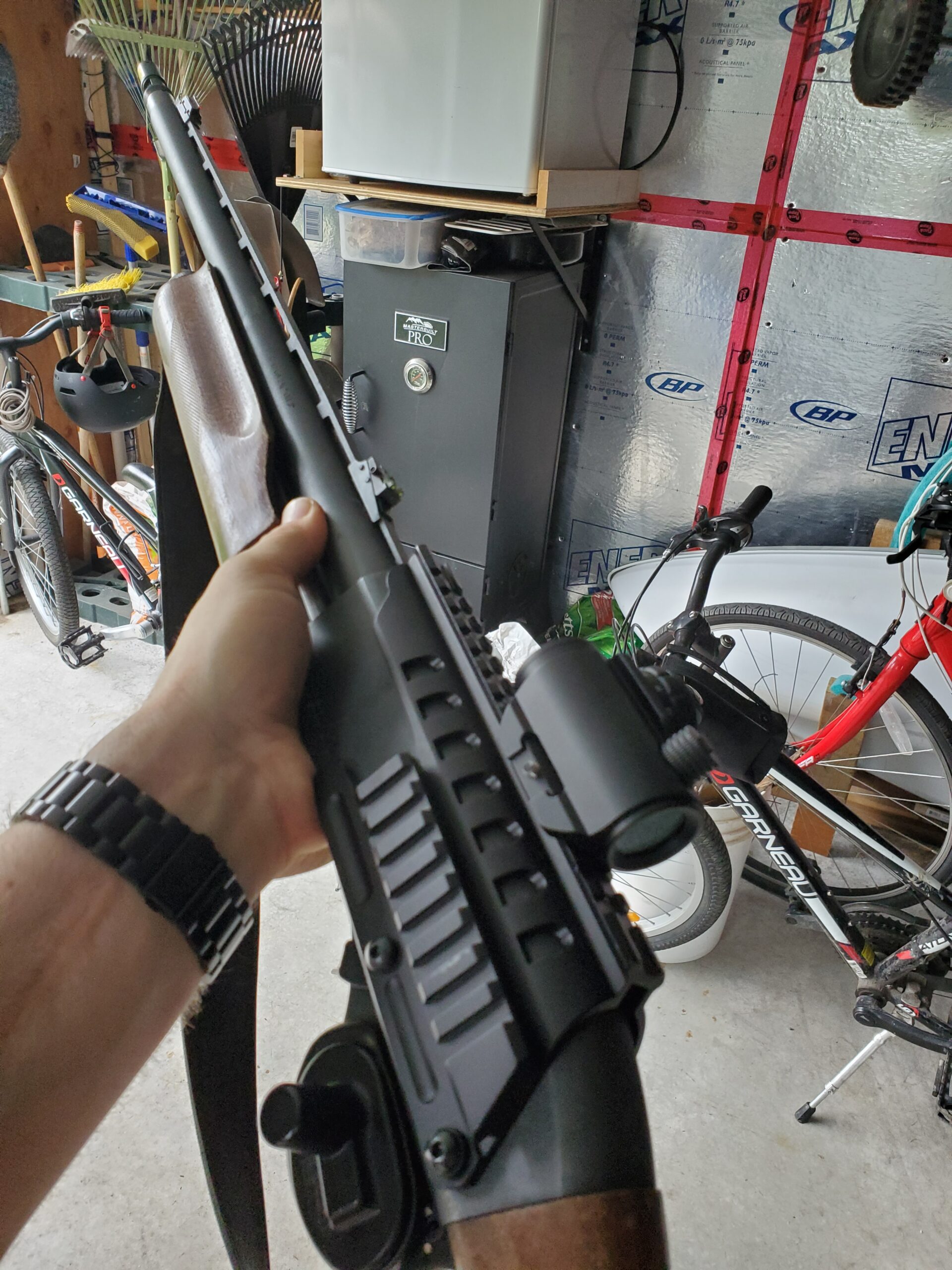 Tactical 20 mm Double Picatinny 158 mm Rail Mounting System Fit For Remington 870 RM870 12 GA - Image 3