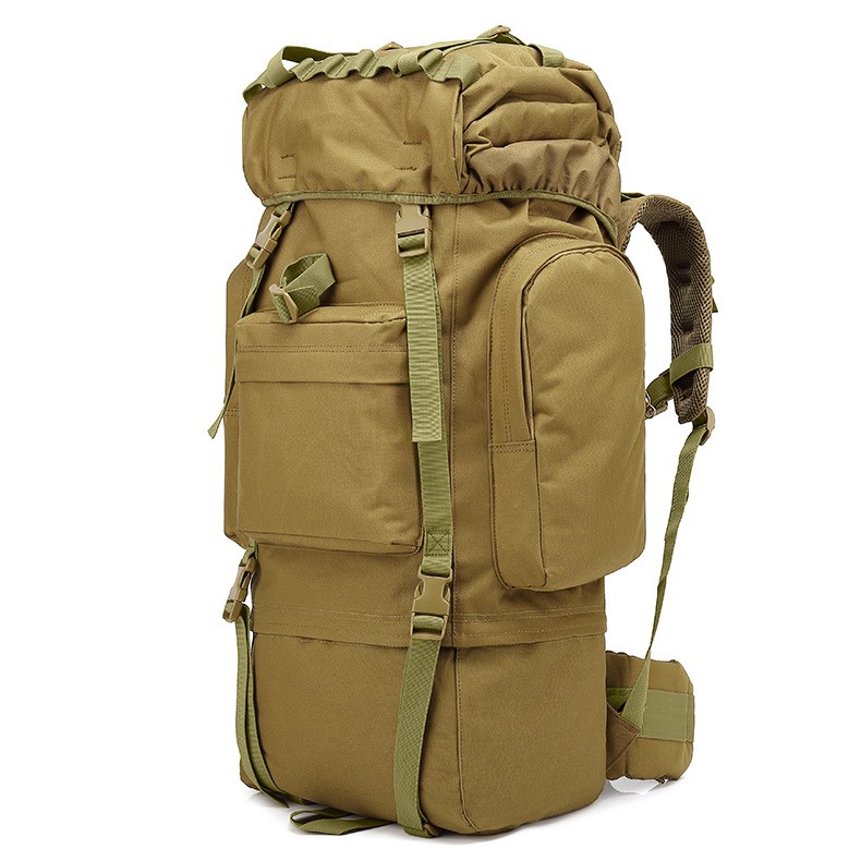 65L Tactical Backpack with Internal Frame Waterproof backpack for camping, hiking and outdoor trav - Image 2
