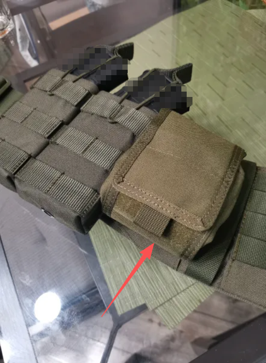 Folding Dump Pouch, Waist Bag, Tactical Pouch, Military Pouch, Multi-purpose Pouch, Airsoft Molle, Tactical Gear, 1000D Nylon (Green) - Image 4
