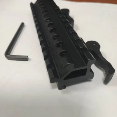Centershot Weaver Rise Rail with an Additional 45-Degree Rail
