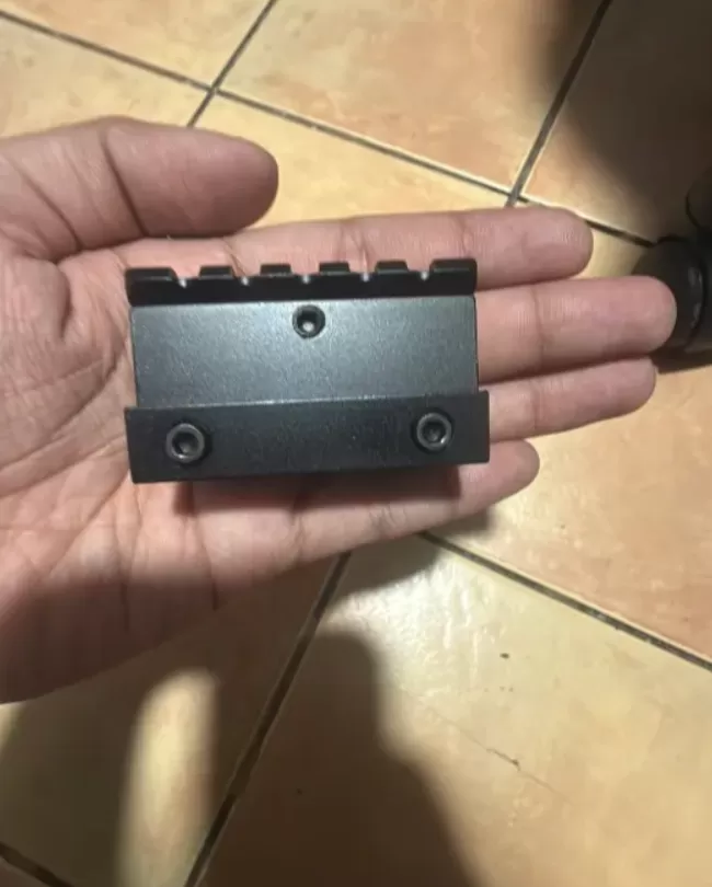 Picatinny riser mount for use with Picatinny or Weber base optics product detail 6
