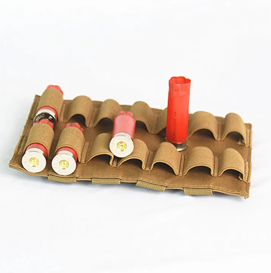 Hunting 14 Round Shell Holder Panel 12 Gauge 12GA Bullet Ammo Carrier Bag Molle Rifle Shotgun Ammo bag - Image 3