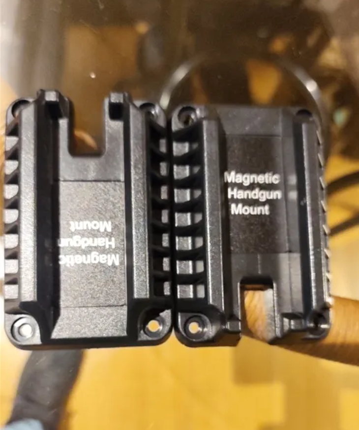 Magnet Mount Holder for Family/Market/Car/Defened Fits Glock Series Springfield S&W M&P Ruger Taurus HK Kahr Sig - Image 2