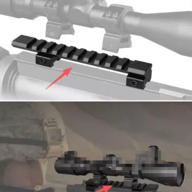 Dovetail Picatinny Rail Adapter, 11mm Dovetail - Variant 2