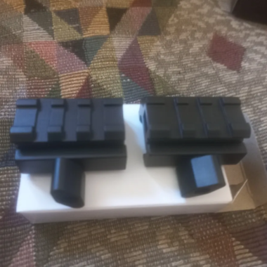 Планка повышающая Centershot Weaver короткая