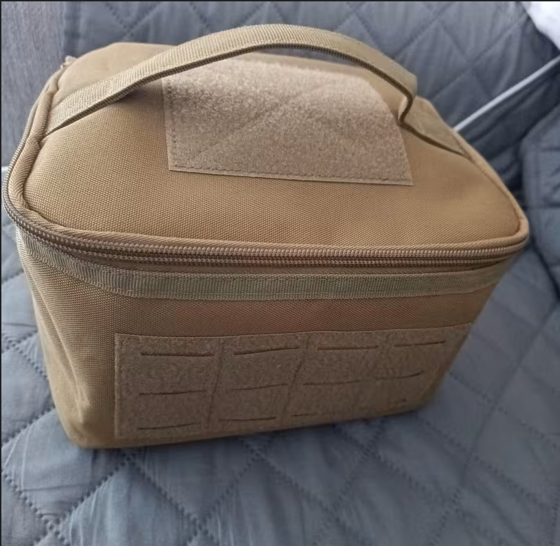 Camouflage Outdoor Travel Toiletry and Makeup Bag, Multi-Functional Tactical MOLLE Pouch, Multi-Functional Shooting Sandbag, Portable Toiletry and Tool Storage Bag - Image 2