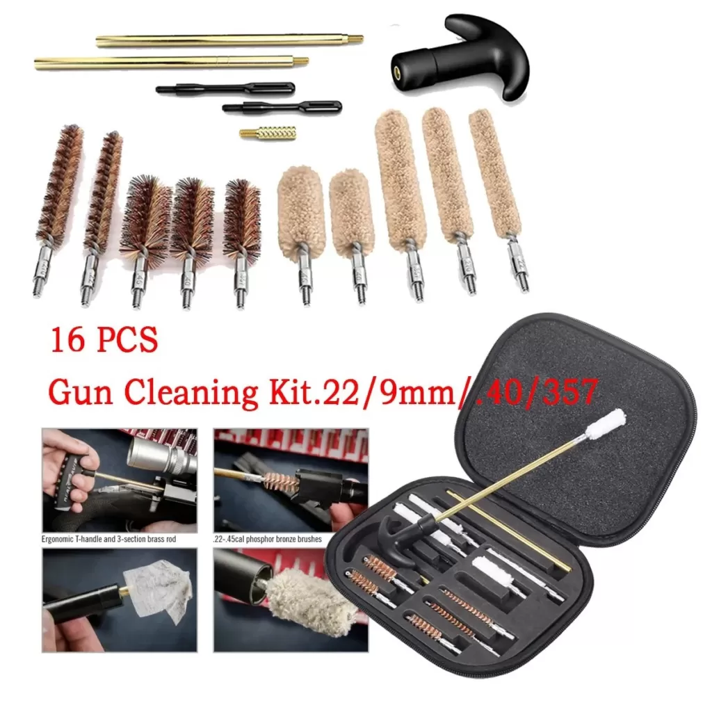 Universal 16-Piece Firearm Cleaning Kit