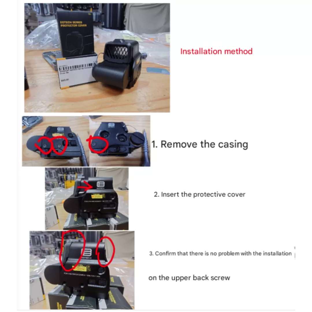 Replaceable Steel Mesh Protective Lens Cover product detail 7