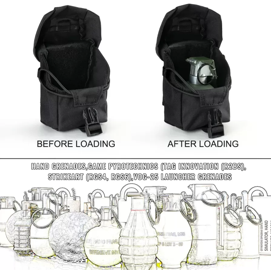 MOLLE Grenade and Multi-Purpose Tool Pouch product detail 1